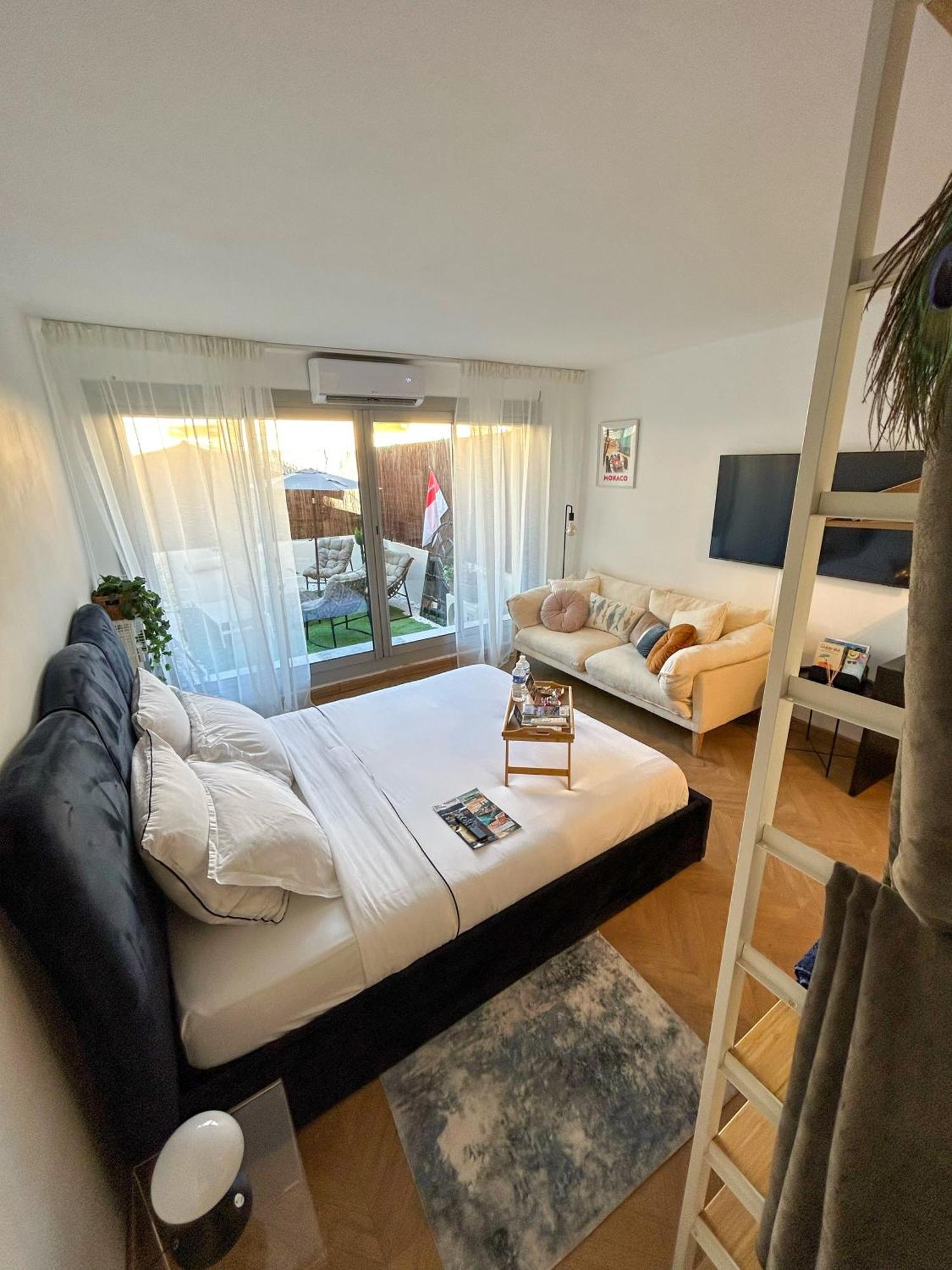 Monaco Cap D'Ail Studio & Jardin Кап д'Аил Екстериор снимка